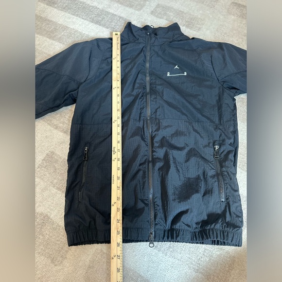 Nike Air Jordan Men’s 23E Jacket Zip Engineered Windbreaker Black (Size S) - Picture 9 of 11